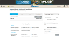 Desktop Screenshot of classifieds.silive.com