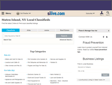 Tablet Screenshot of classifieds.silive.com