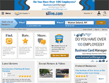 Tablet Screenshot of businessfinder.silive.com