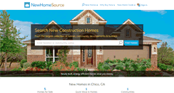 Desktop Screenshot of newhomes.silive.com